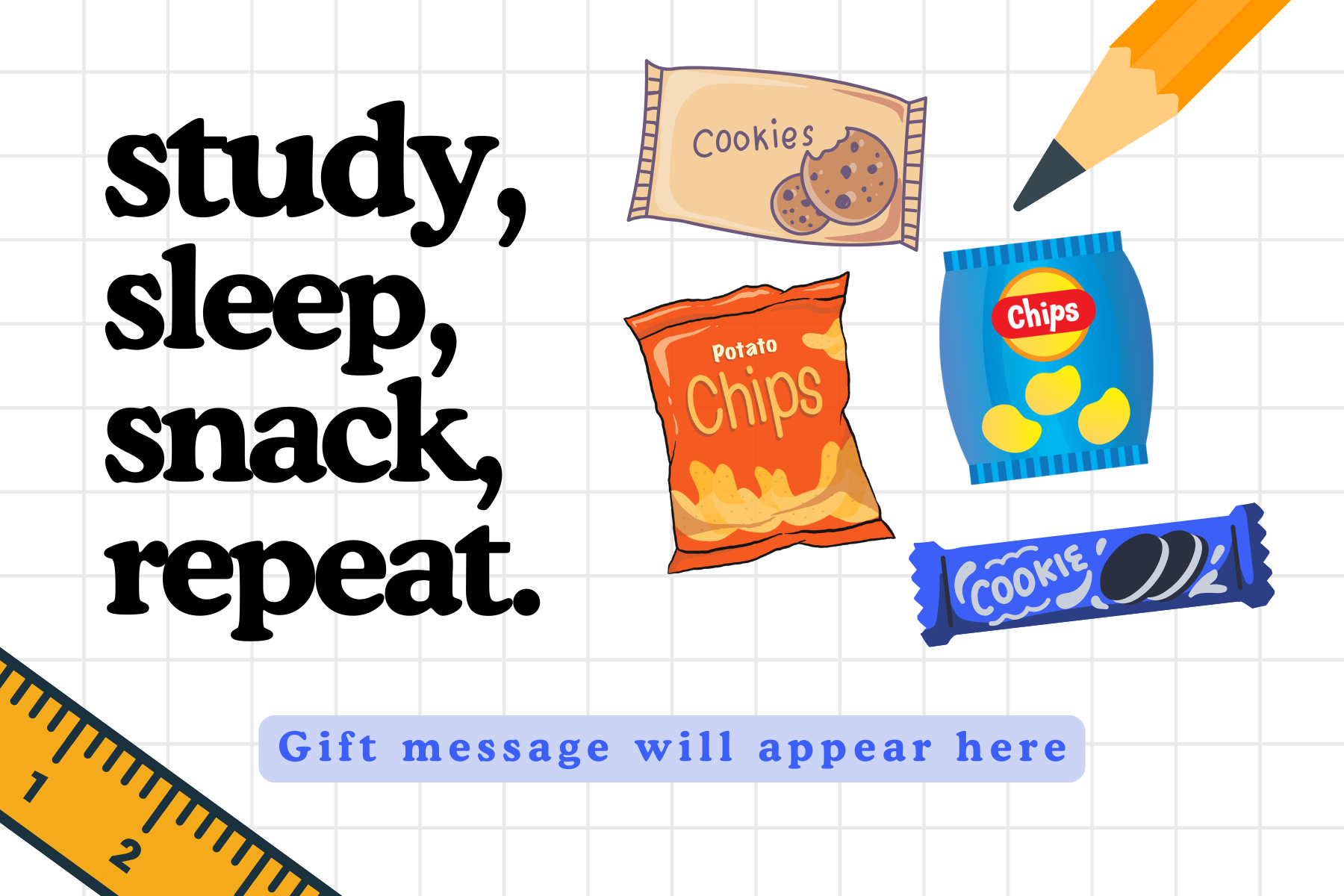 ADD ON ITEM | STUDY CARD