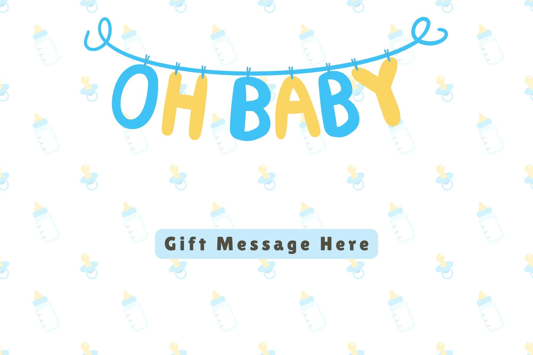 ADD ON ITEM | OH BABY BLUE