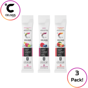 CELSIUS® On-The-Go Drink Mix – Variety 3-Pack (Add-On Item)