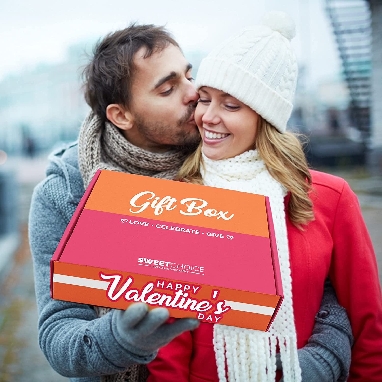 Valentine's Day Care Package (45ct) Snacks Chocolates Candy Gift Box Assortment Variety Bundle Crate Present for Boy Girl Friend Student College Child Husband Wife Boyfriend Girlfriend Love Niece - Image 4