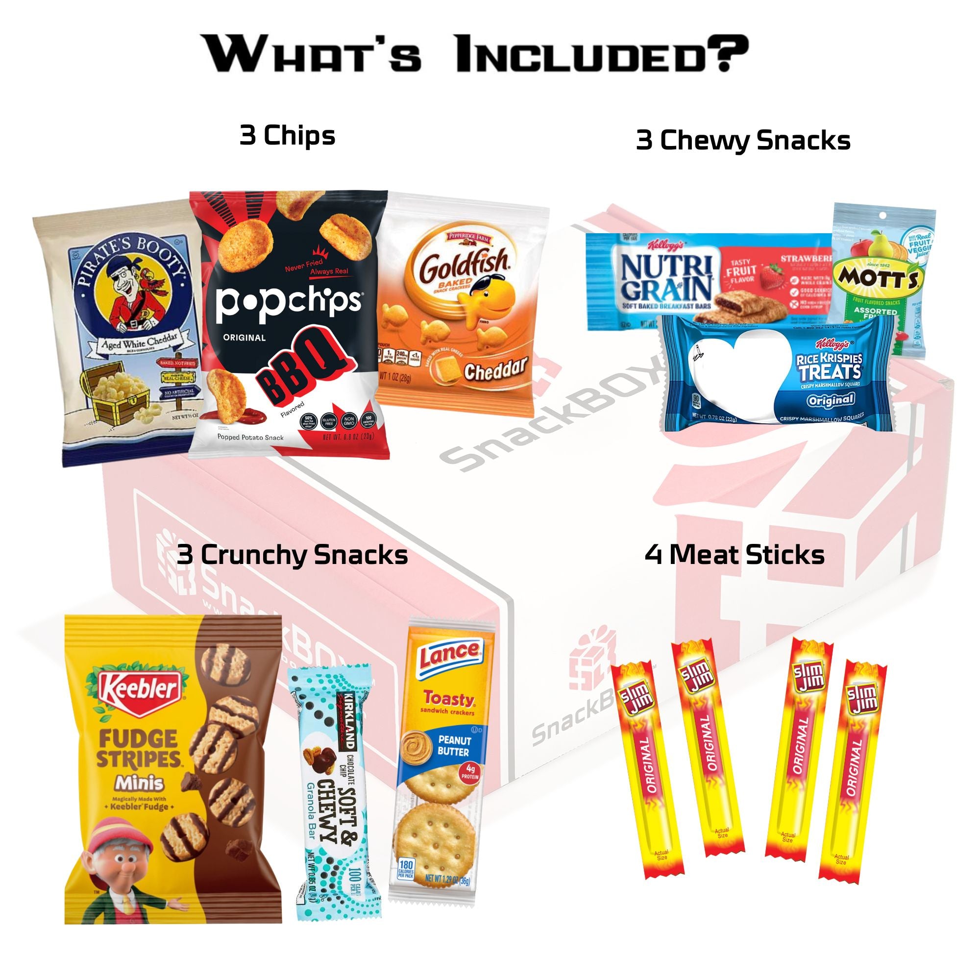 Sweet and Salty SnackBOX Care Package (13 Snacks) - Image 2