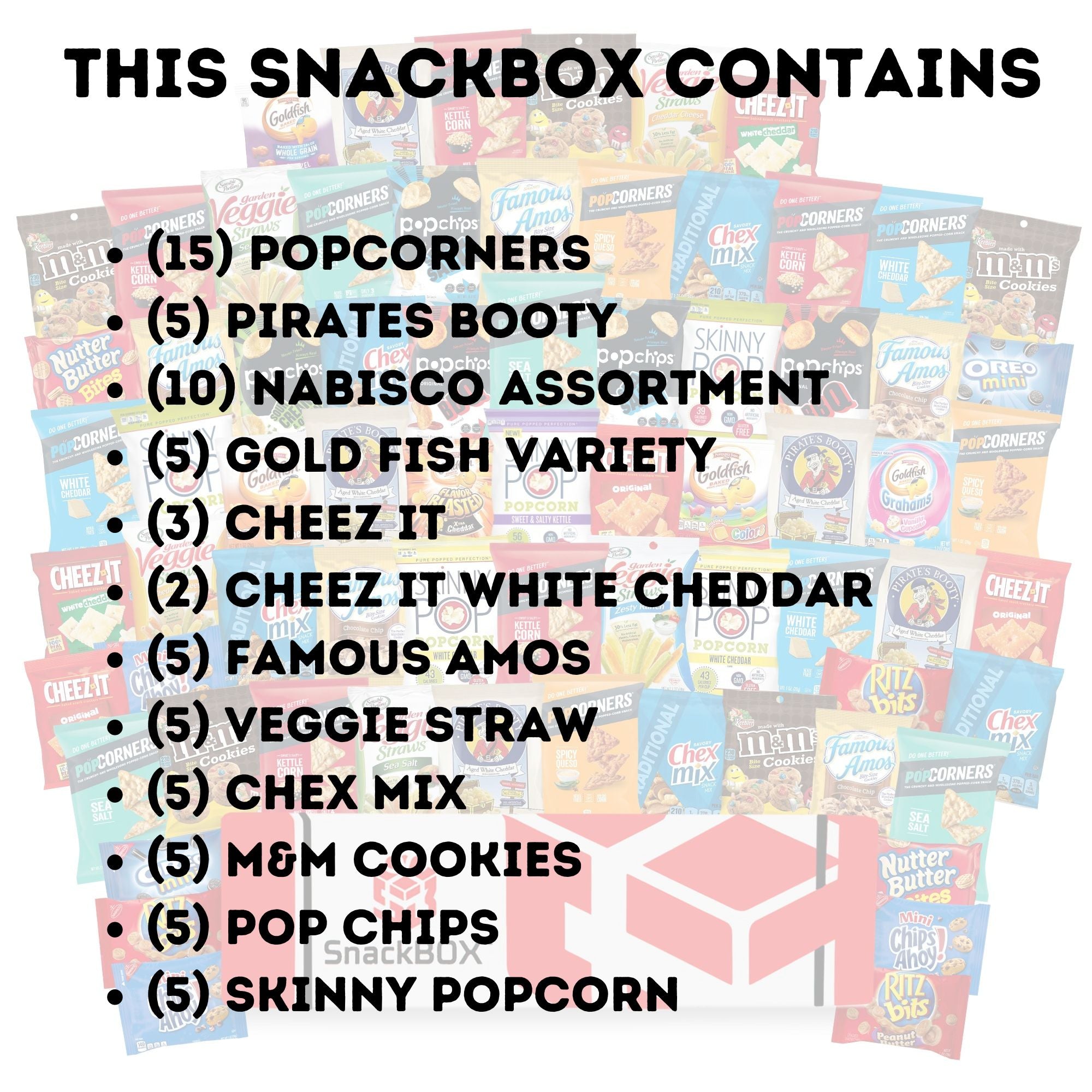 OFFICE CHIPS & COOKIES CATERING VARIETY CARE PACKAGE (70 Snacks) - Image 2