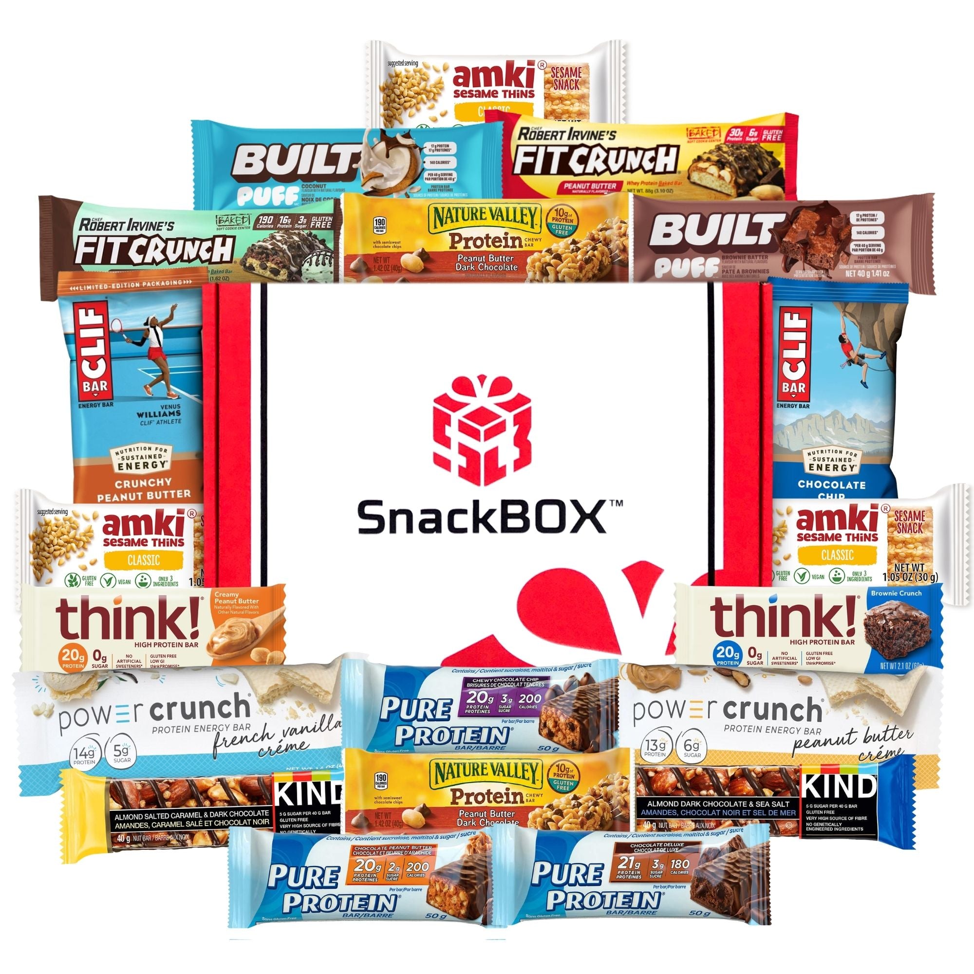 The Builder's Protein Care Package (20 Snacks)